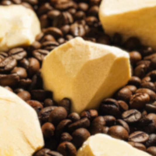 picture of components of coffee face exfoliate for how to exfoliate face