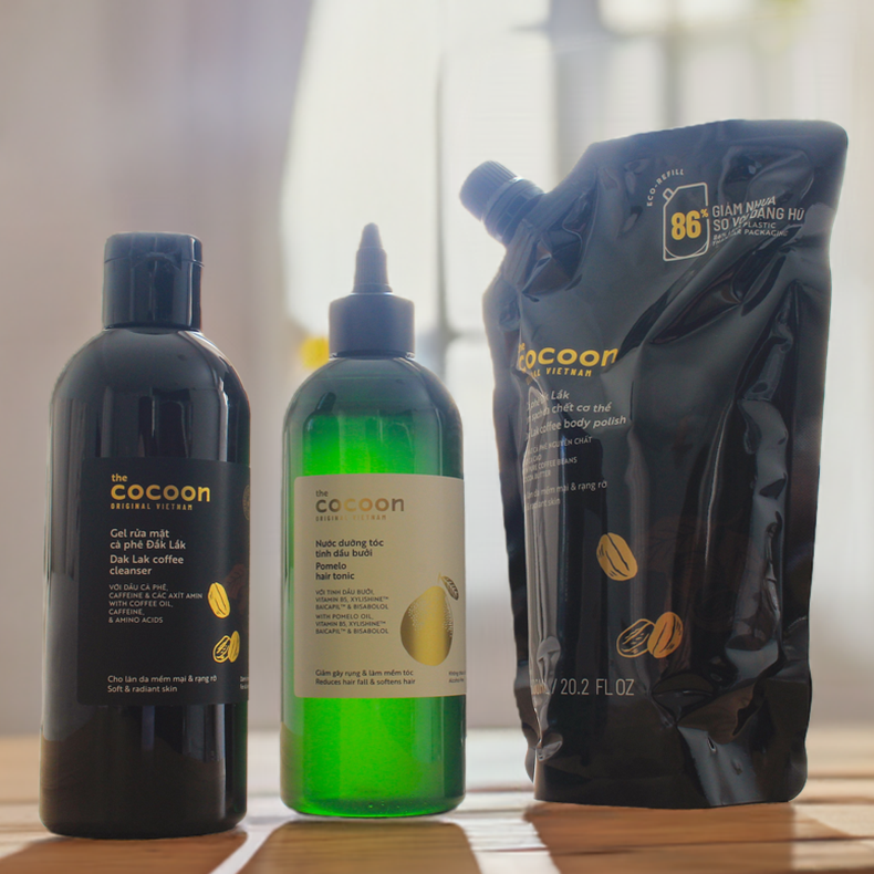 Madame MagnifiqueElevate your skincare game with Madame Magnifique, the ultimate risk-taker's dream kit. Featuring a grande size of Pomelo hair tonic, coffee face cleanser, and coffe